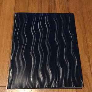 Navy Blue 6-Pocket Multi-Pocket Plastic Folder